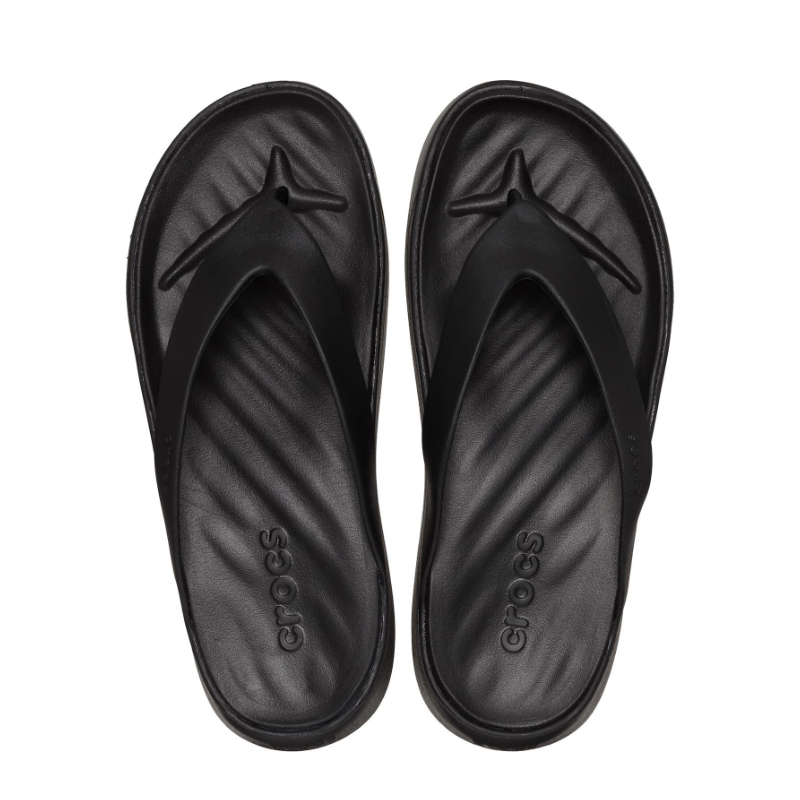 Crocs Womens Getaway Platform Flip Black