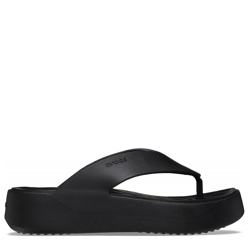 Crocs Womens Getaway Platform Flip Black