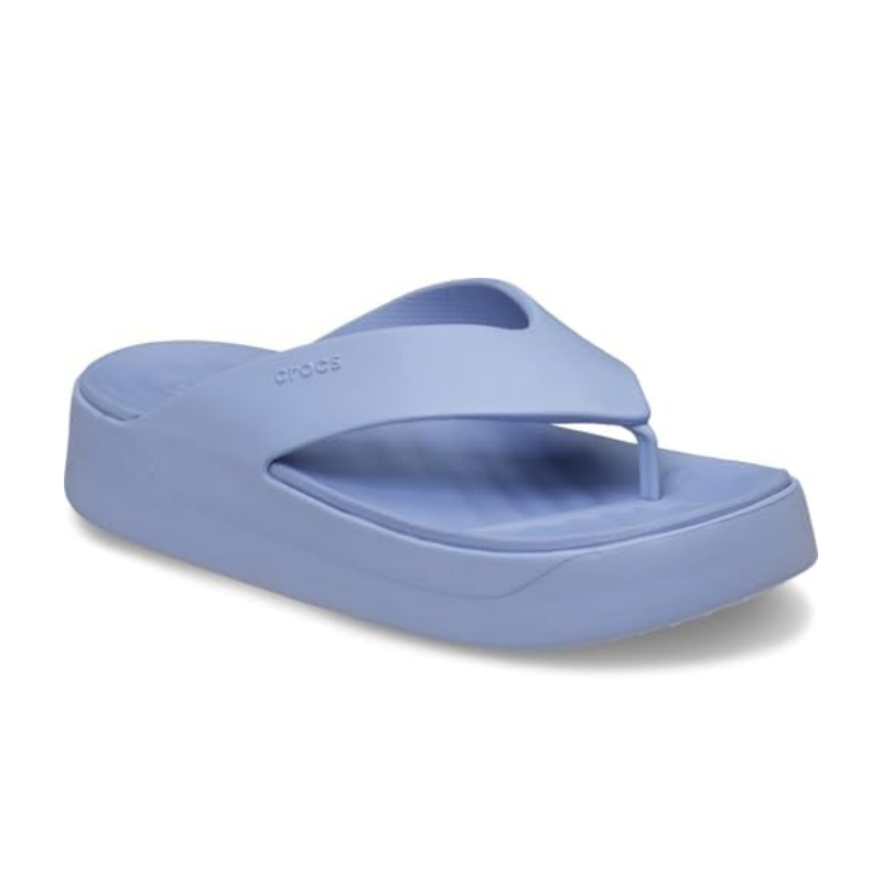 Crocs Womens Getaway Platform Flip Blue Haze