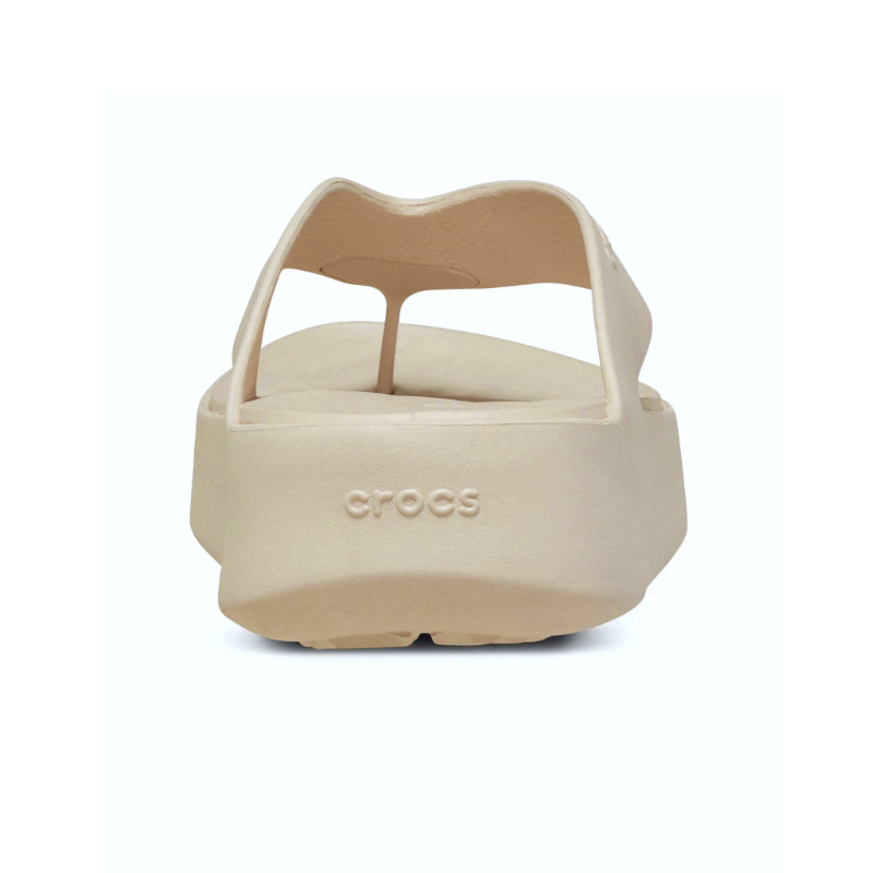 Crocs Womens Getaway Platform Flip Stucco