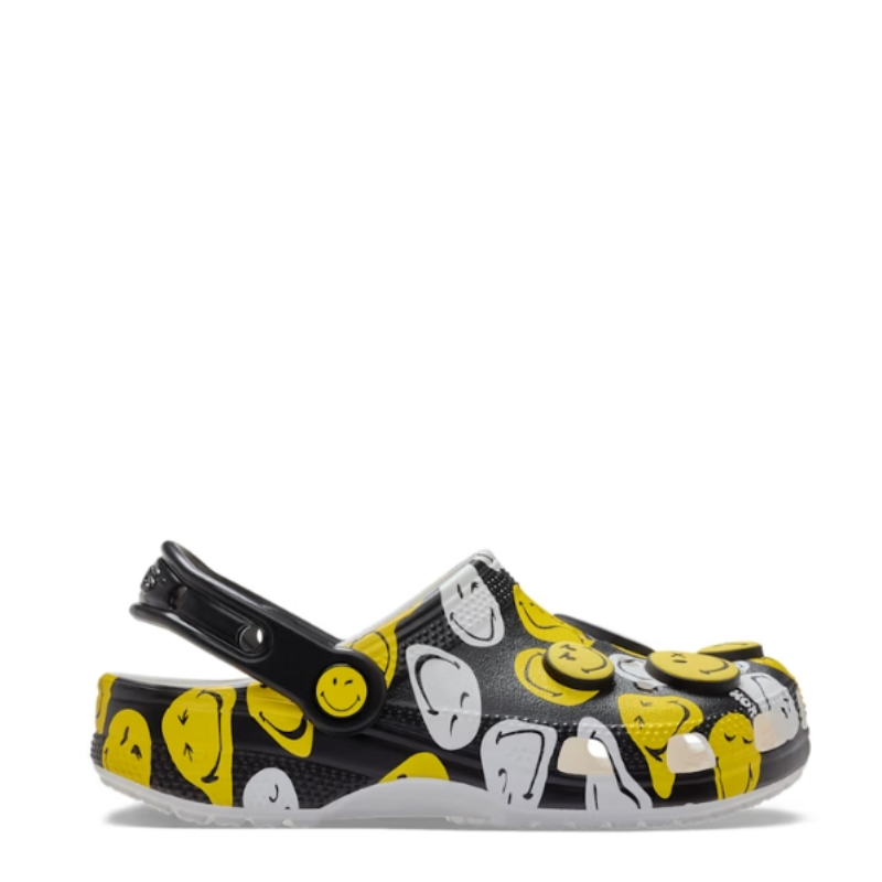 Crocs Kids Classic Clog Smiley Multi