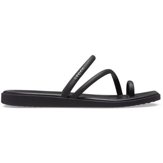 Crocs Womens Miami Toe Loop Sandal Black
