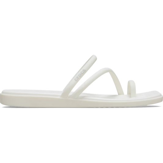 Crocs Womens Miami Toe Loop Sandal Chalk