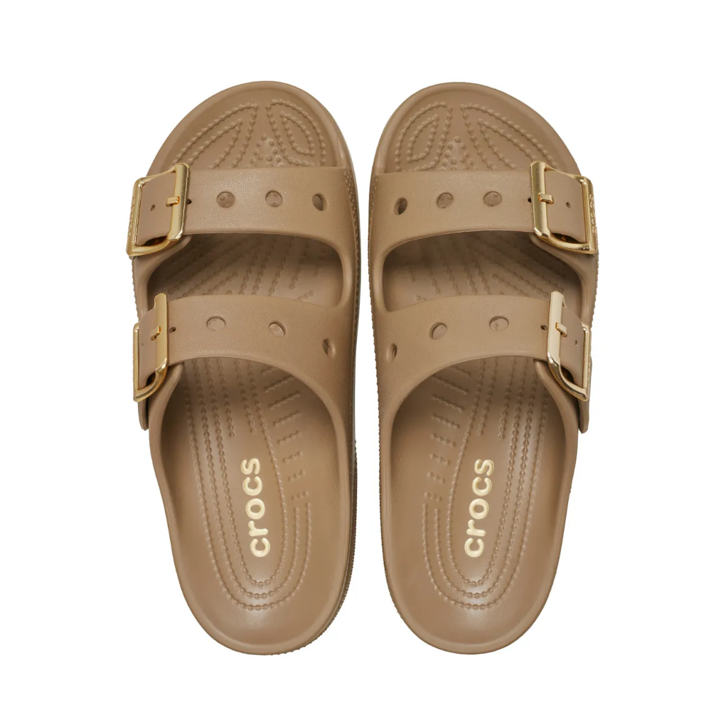 Crocs Womens Saturday Platform Sandal Sepia