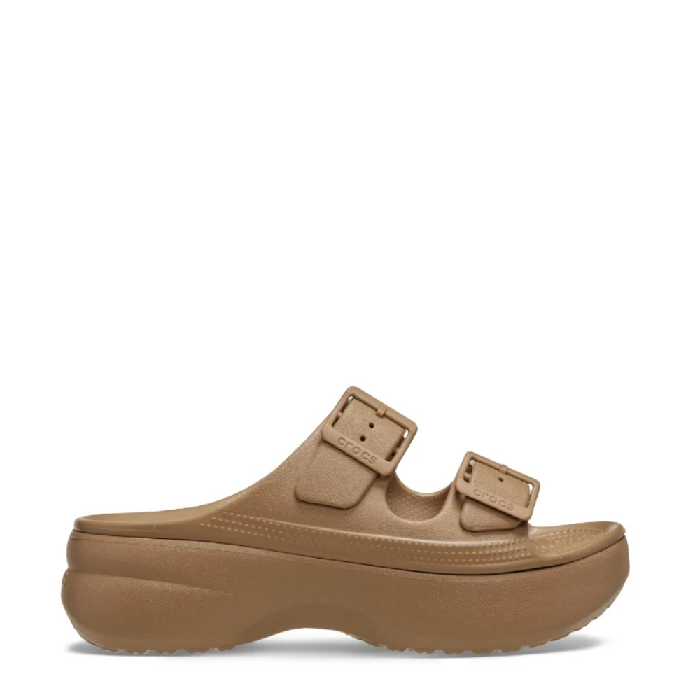 Crocs Womens Saturday Platform Sandal Sepia