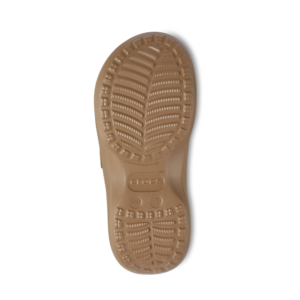 Crocs Womens Saturday Platform Sandal Sepia