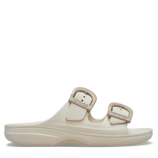 Crocs Womens Saturday Enamel Buckle Sandal Frappe