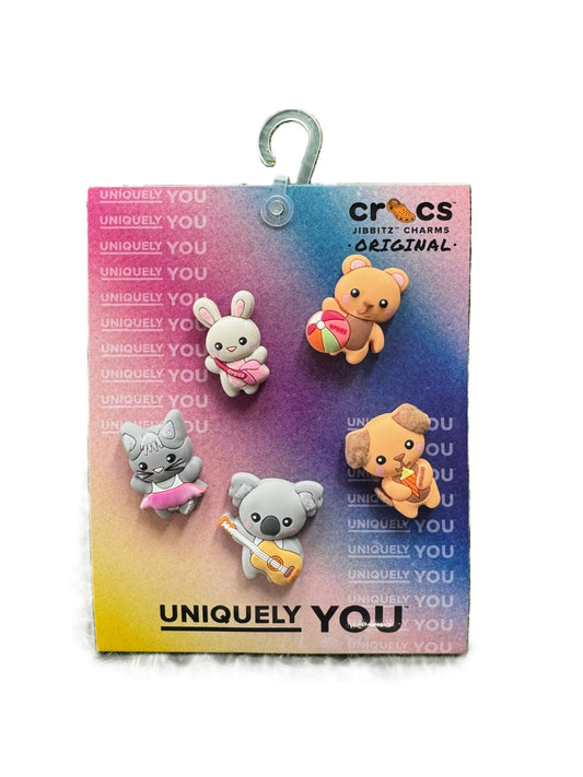 Jibbitz Pack - Cutie Animal Friends 5 Pack