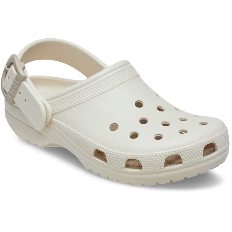 Crocs Adults Classic Enamel Buckle Clog Frappe