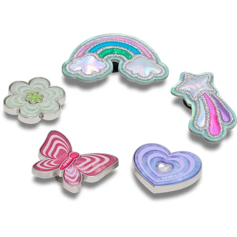 Jibbitz Pack - Funky Girly Icons 5 Pack