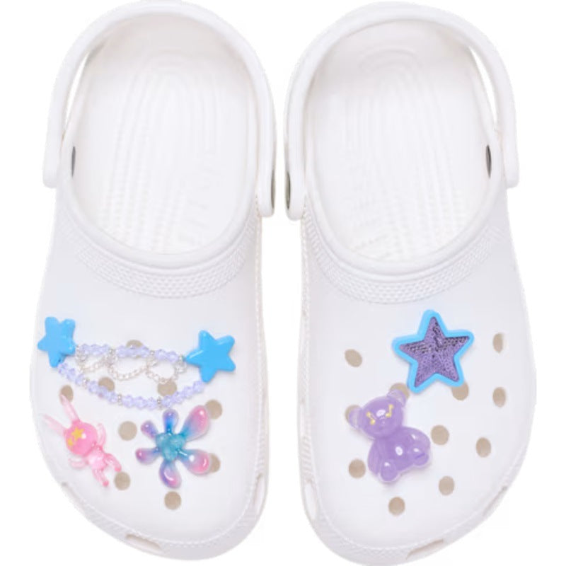 Jibbitz Pack - Glow In The Dark Funky Festival 5 Pack