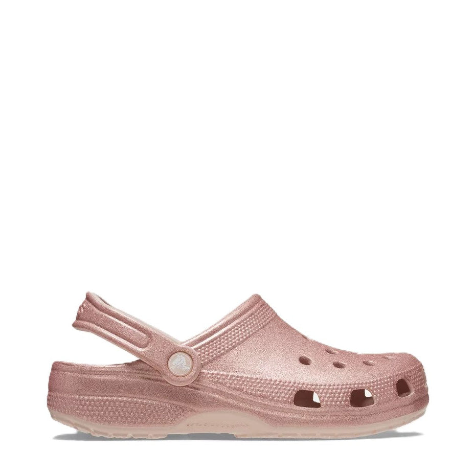 Crocs Adults Classic Clog Glitter Quartz Glitter Pink