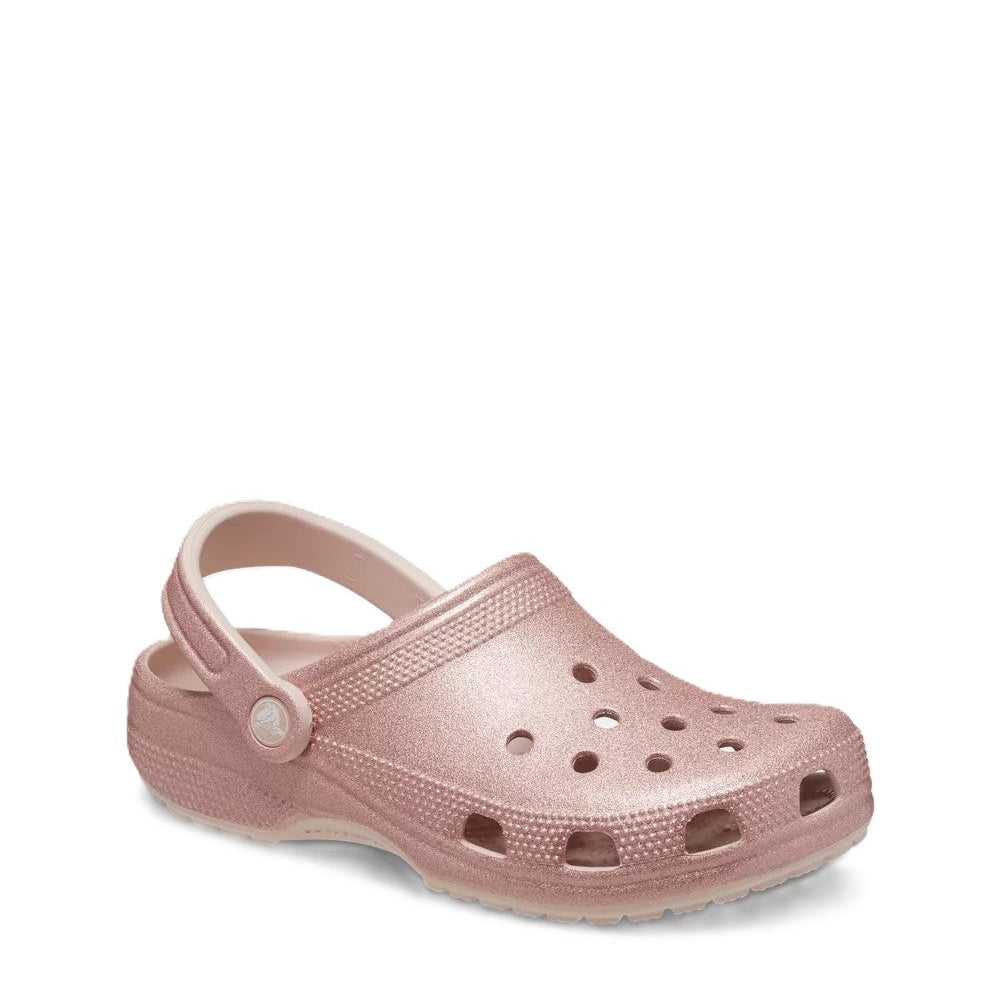 Crocs Adults Classic Clog Glitter Quartz Glitter Pink