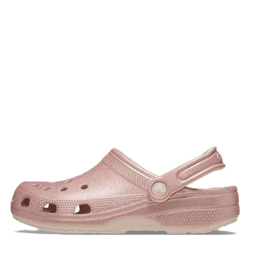 Crocs Adults Classic Clog Glitter Quartz Glitter Pink