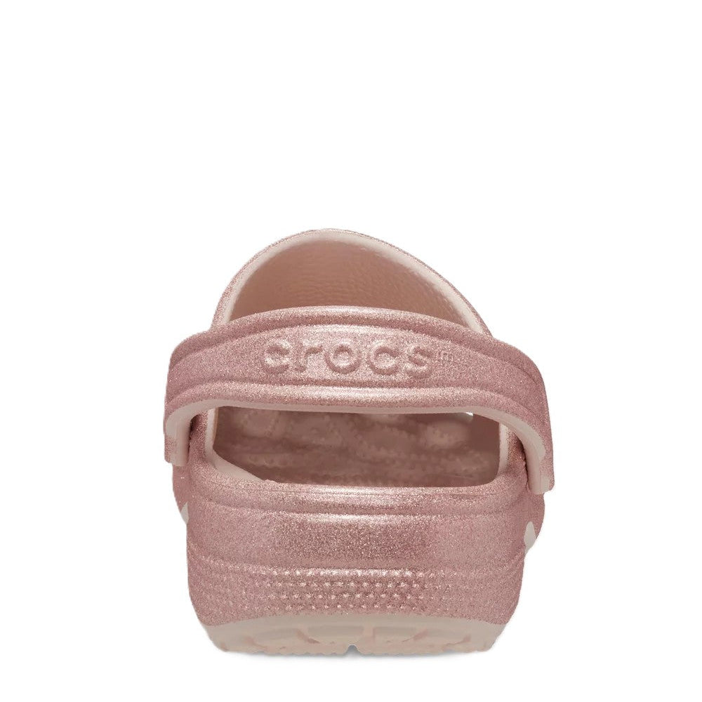 Crocs Adults Classic Clog Glitter Quartz Glitter Pink