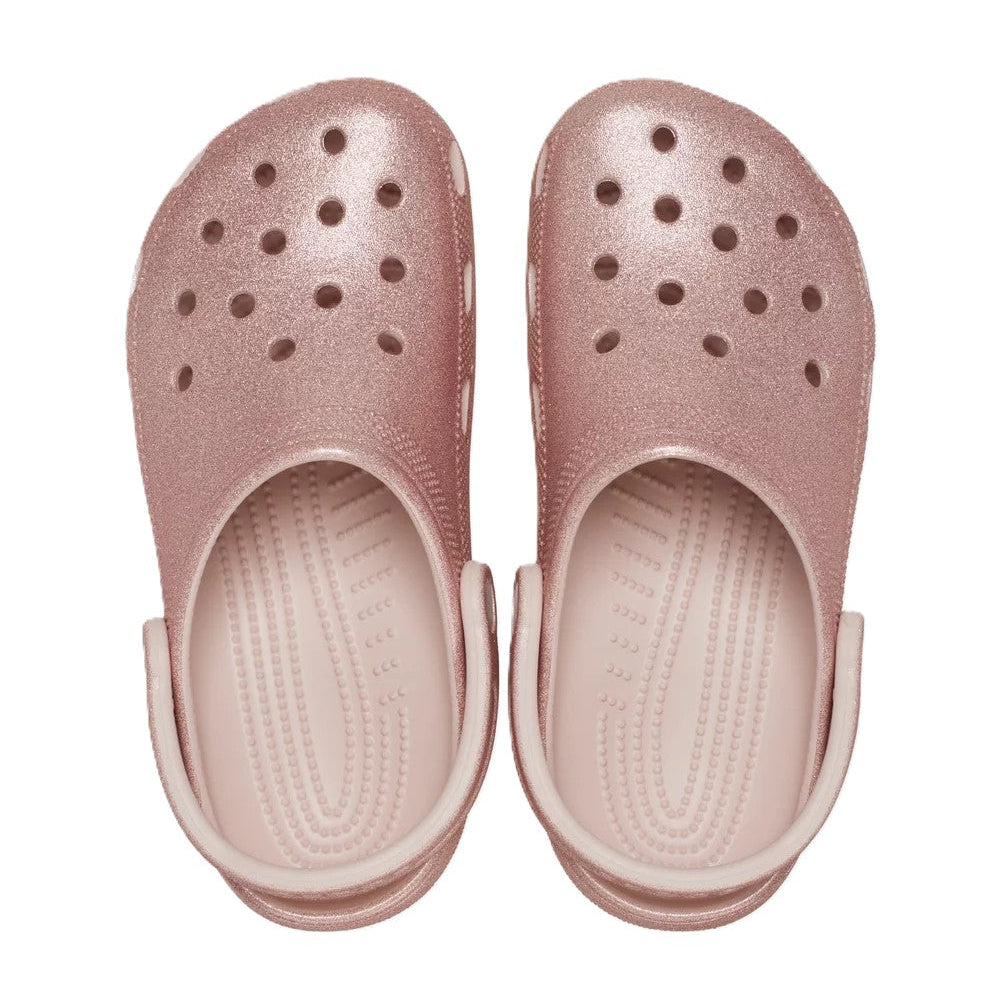 Crocs Adults Classic Clog Glitter Quartz Glitter Pink