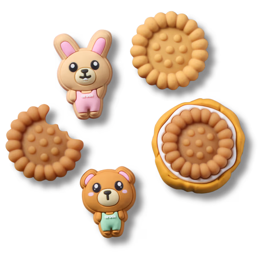 Jibbitz Pack - K Cookie 5 Pack