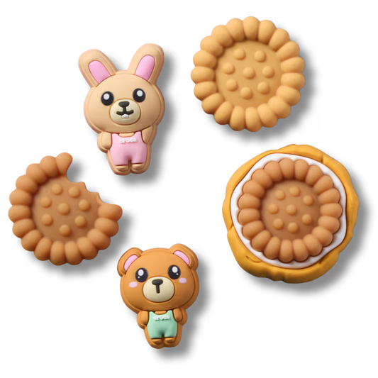 Jibbitz Pack - K Cookie 5 Pack