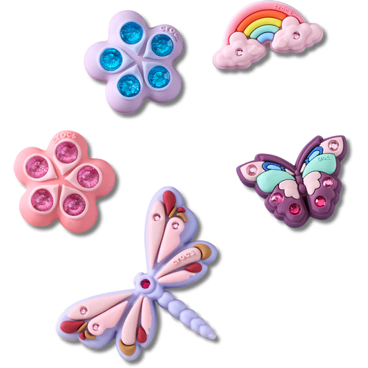Jibbitz Pack - Magical Garden Bug 5 Pack