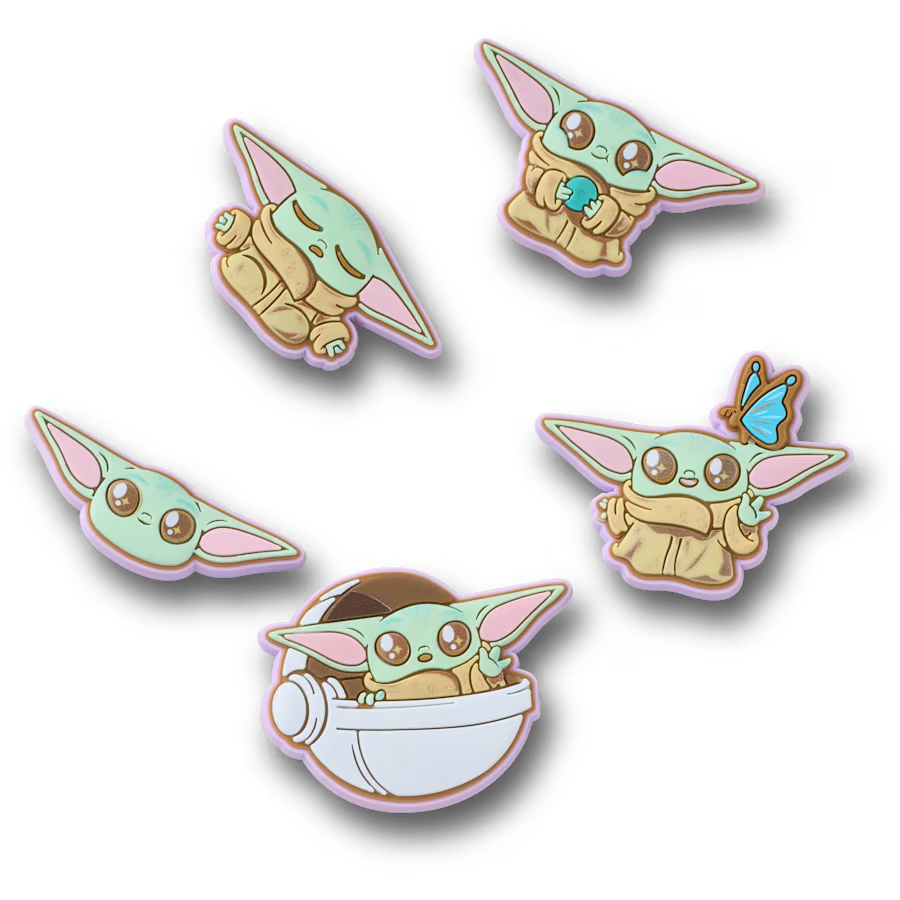 Jibbitz Pack - Star Wars Grogu 5 Pack