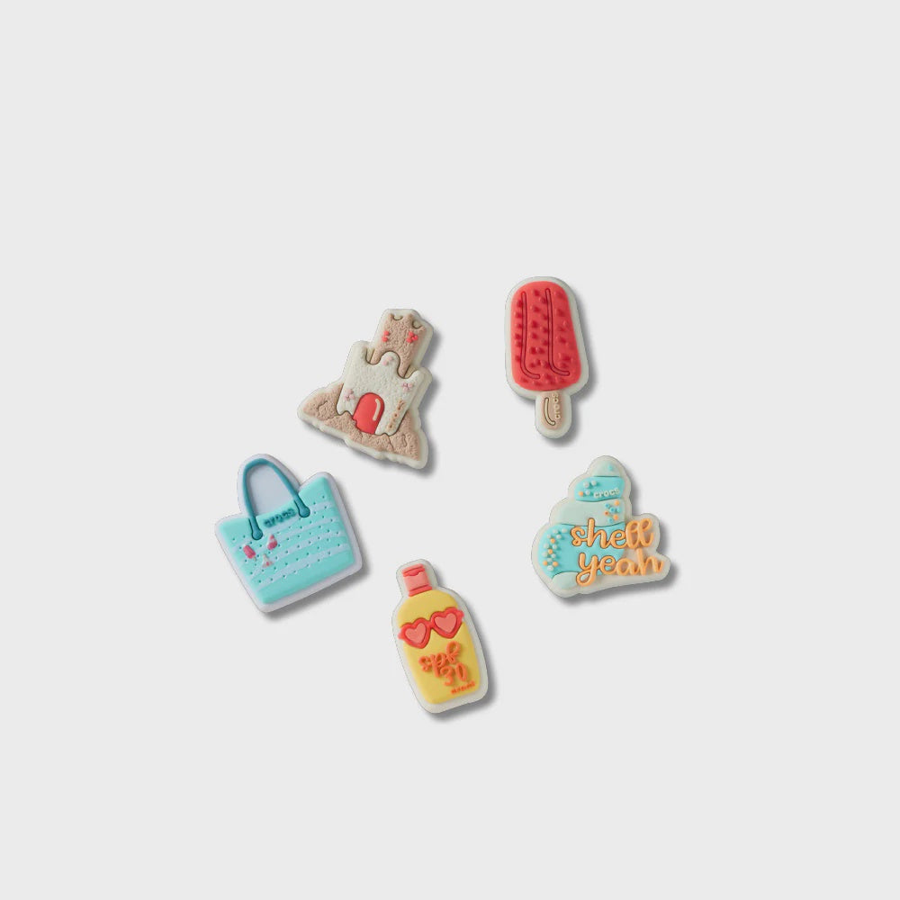 Jibbitz Pack - Beachy Fun 5 Pack