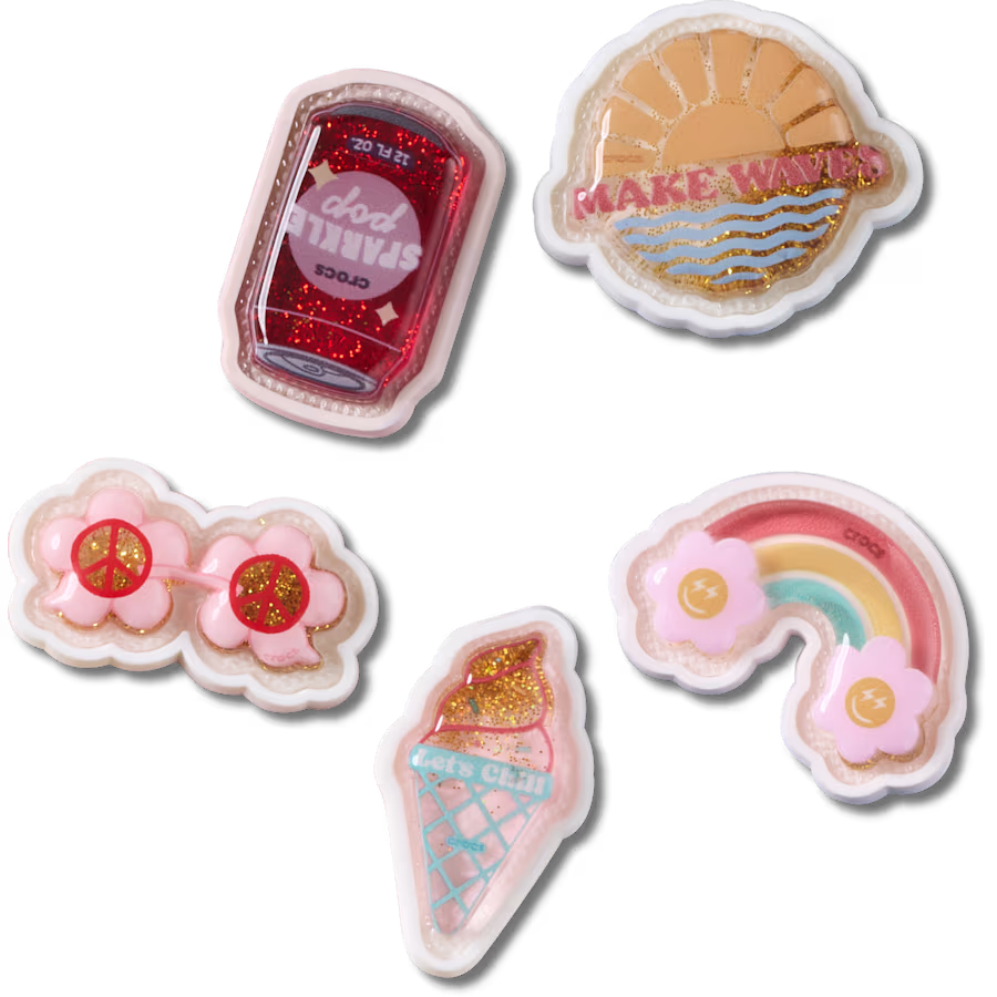 Jibbitz Pack - Squish Filled Summer 5 Pack