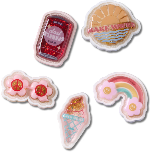 Jibbitz Pack - Squish Filled Summer 5 Pack