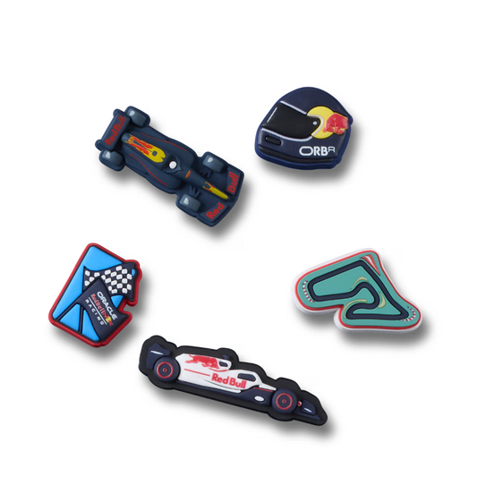 Jibbitz Pack - Oracle Red Bull Racing 5 pack