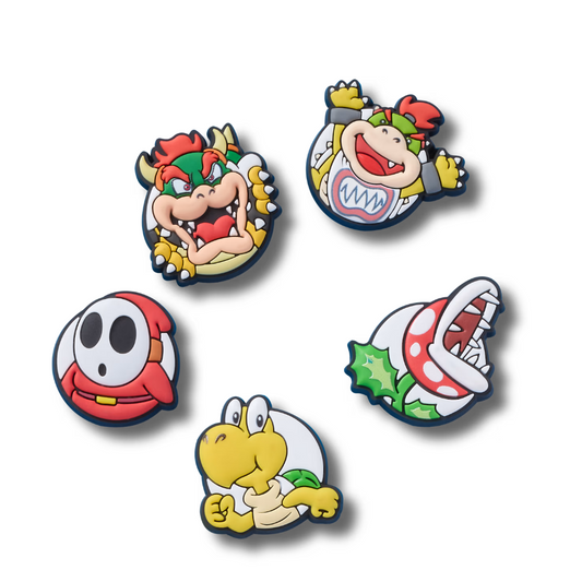 Jibbitz Pack - Super Mario Secondary Foes 5 Pack