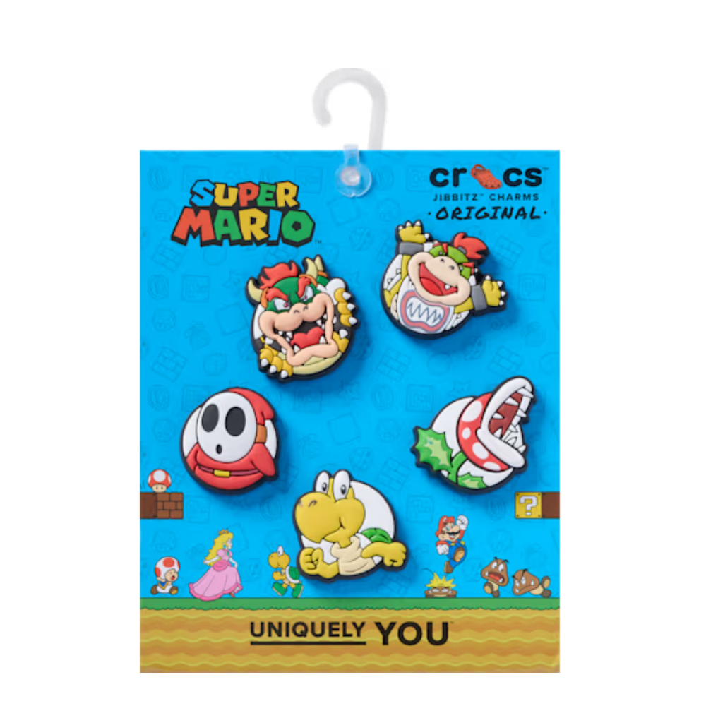 Jibbitz Pack - Super Mario Secondary Foes 5 Pack