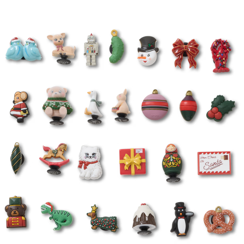 Jibbitz Pack - Nostalgic Noel Advent Calendar
