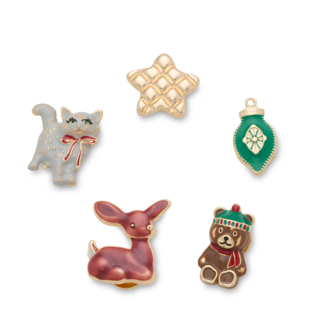 Jibbitz Pack - Nostalgic Holiday 5 Pack