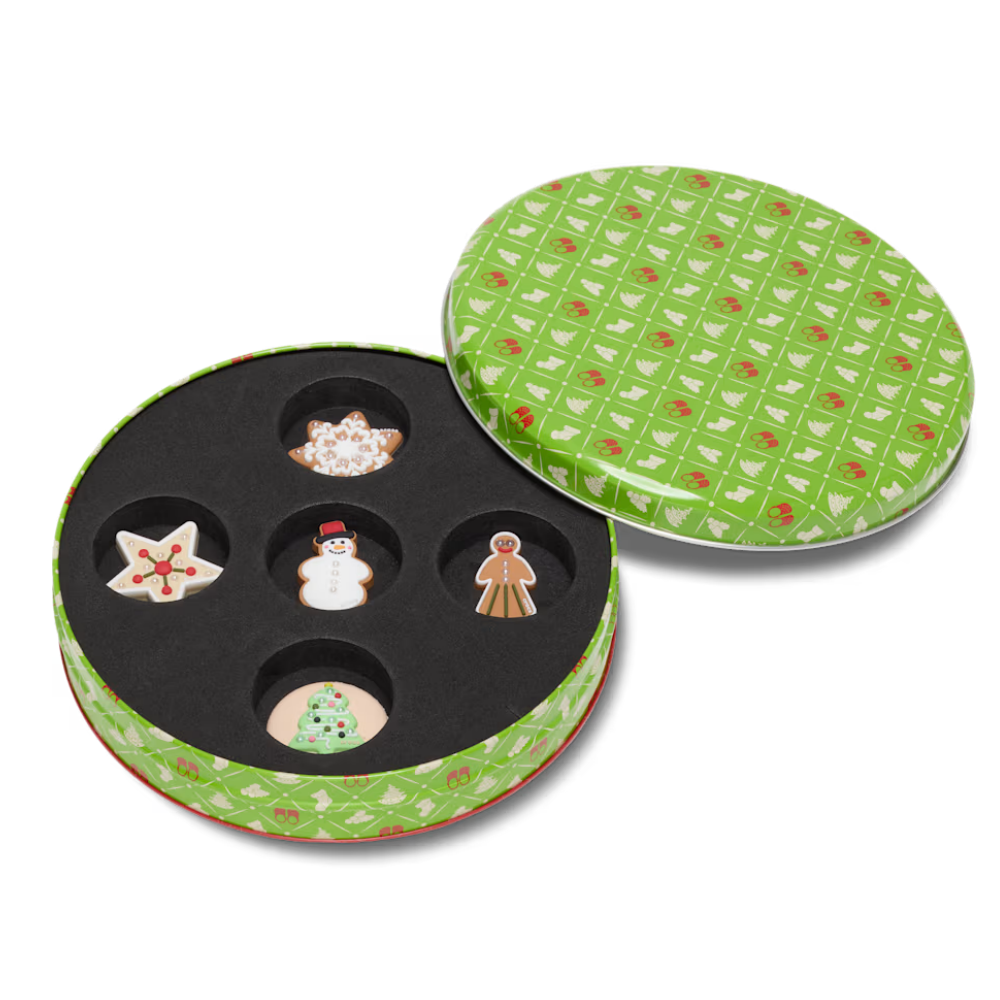 Jibbitz Pack - Realistic Holiday Sugar Cookies 5Pk