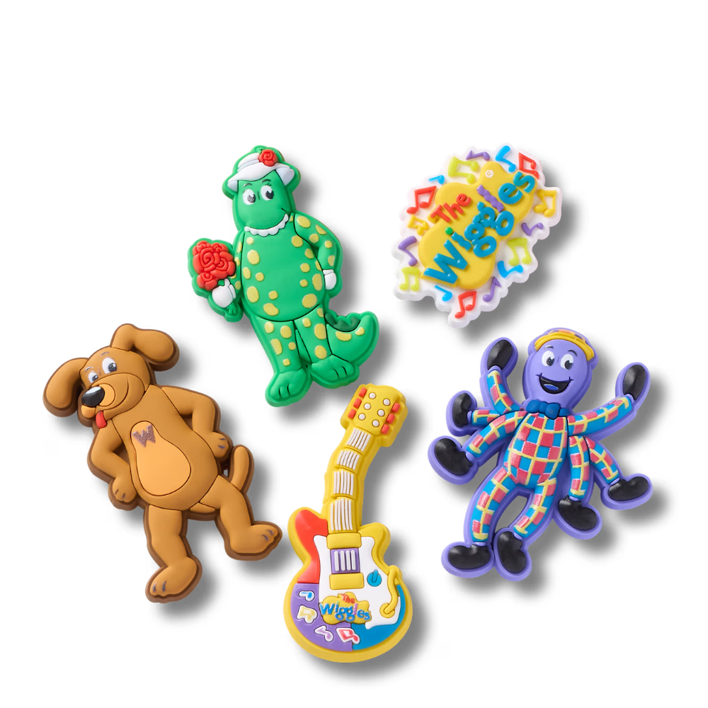 Jibbitz Pack - The Wiggles 5 Pack Jibbitz