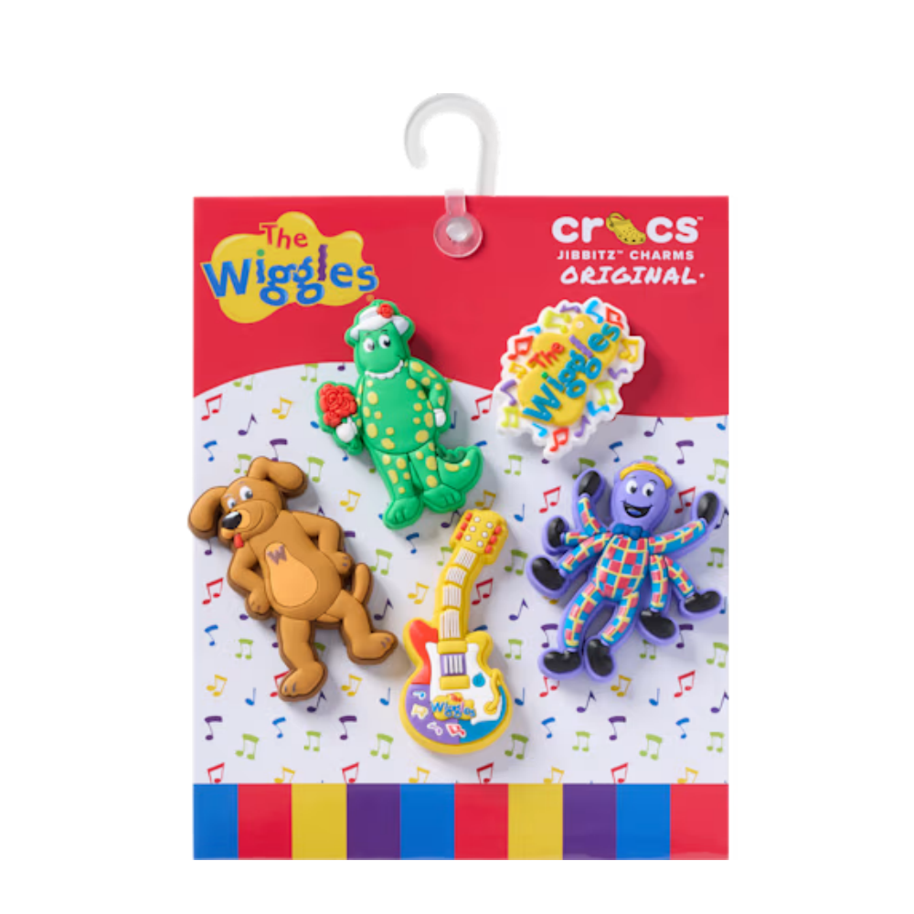 Jibbitz Pack - The Wiggles 5 Pack Jibbitz