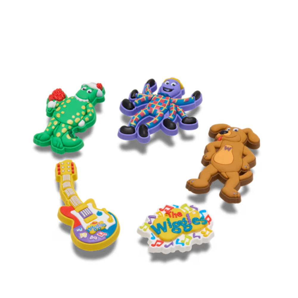 Jibbitz Pack - The Wiggles 5 Pack Jibbitz