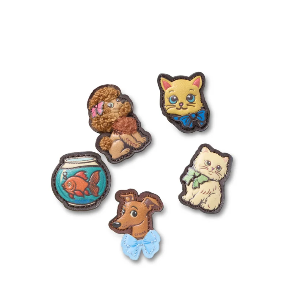 Jibbitz Pack - Vintage Pets 5 Pack