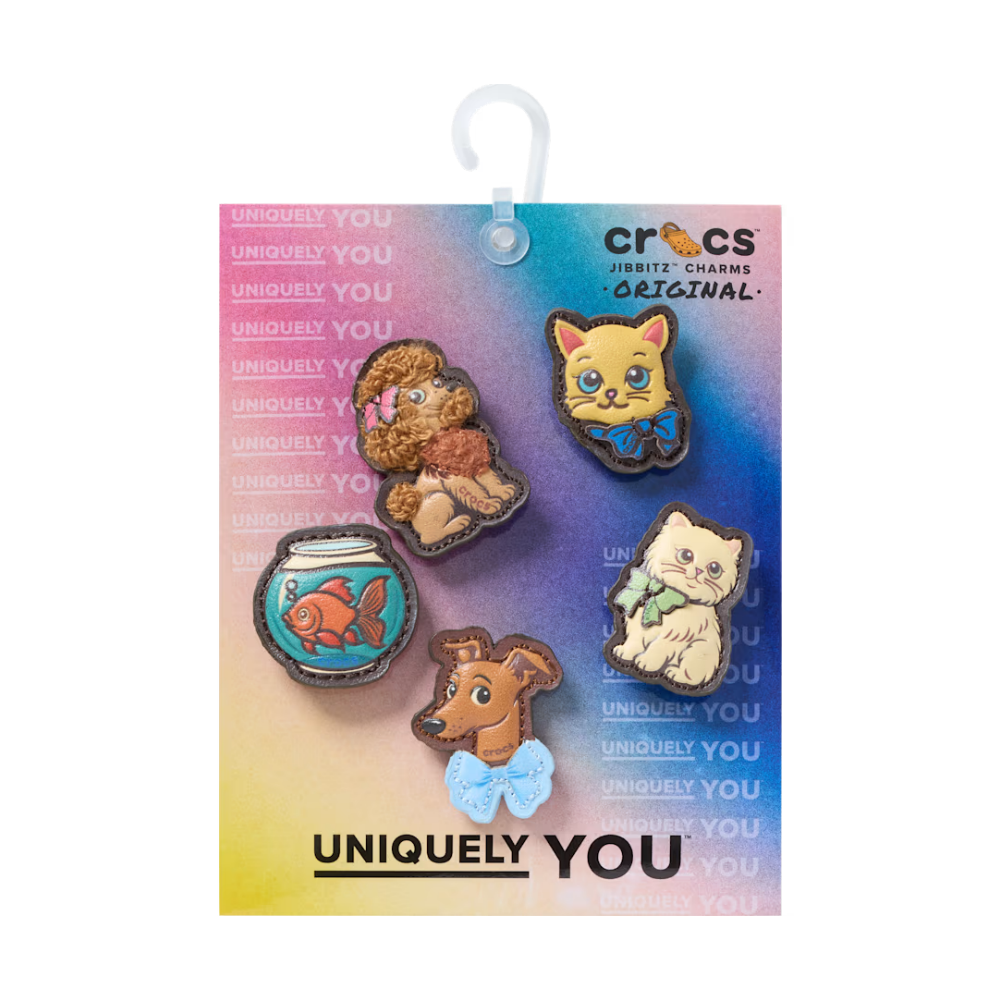 Jibbitz Pack - Vintage Pets 5 Pack
