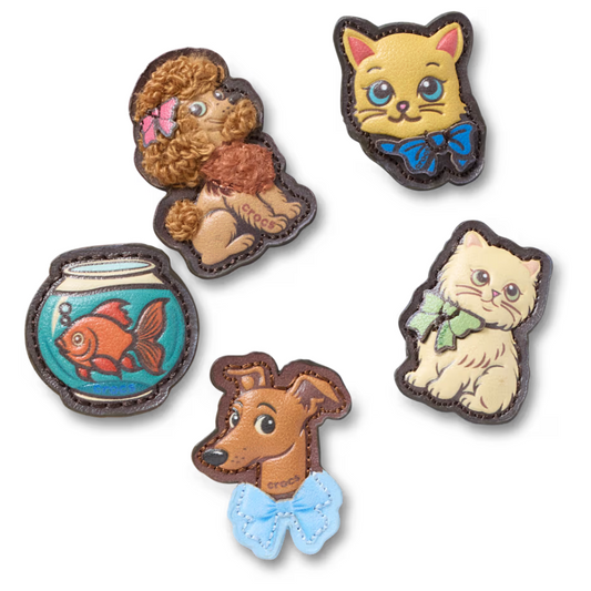 Jibbitz Pack - Vintage Pets 5 Pack