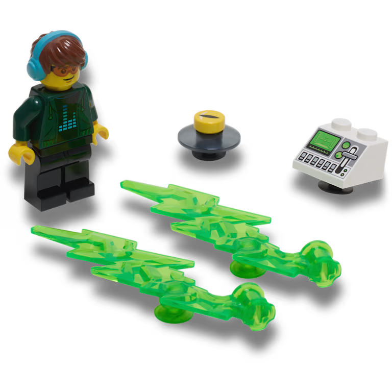Jibbitz Pack - LEGO 4LW Gaming 5 Pack