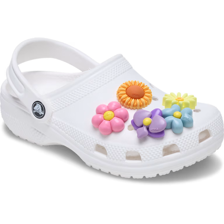 Jibbitz Pack - Puffy Flower 5 Pack