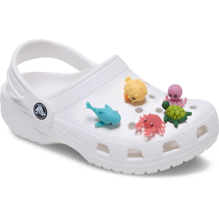 Jibbitz Pack -UV Changing Sea Animals 5 Pack