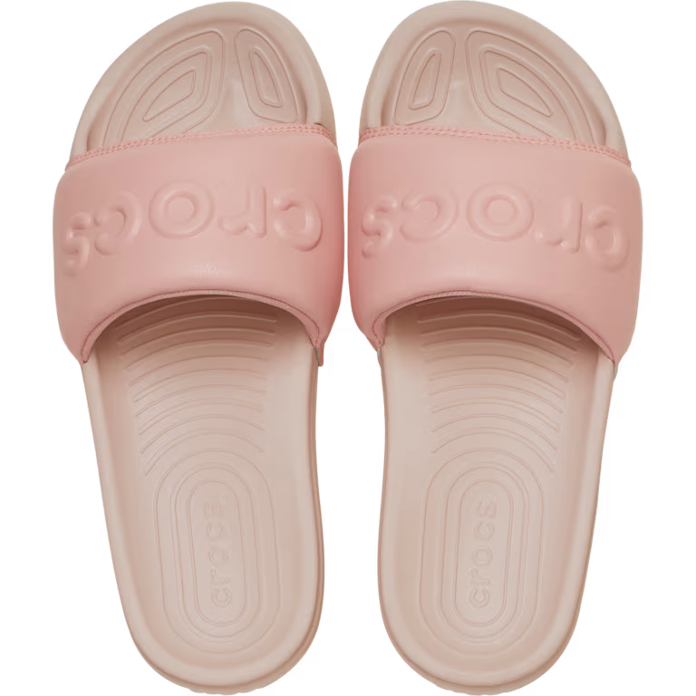Crocs Womens All Day Slide Powder Pink