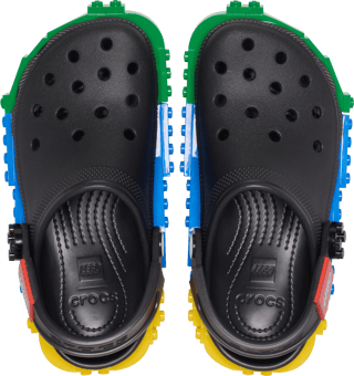 Crocs Adults Classic Clog Lego System Black